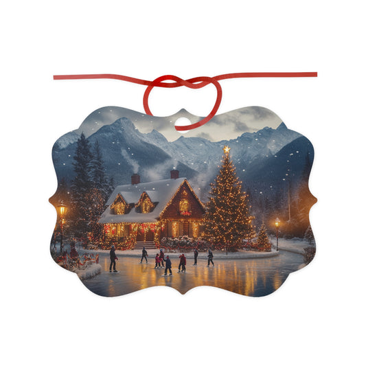 Christmas Ornament - Winter Wonderland Scene