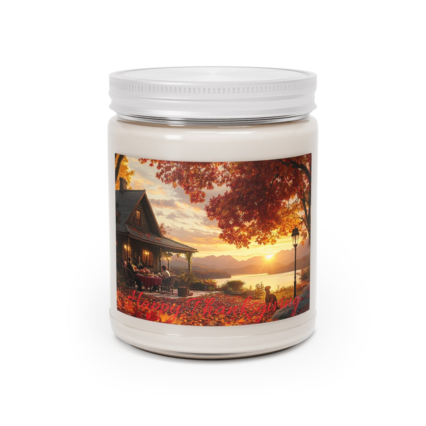 Thanksgiving Gathering Eco-Friendly Candle – A Cozy Autumn Touch