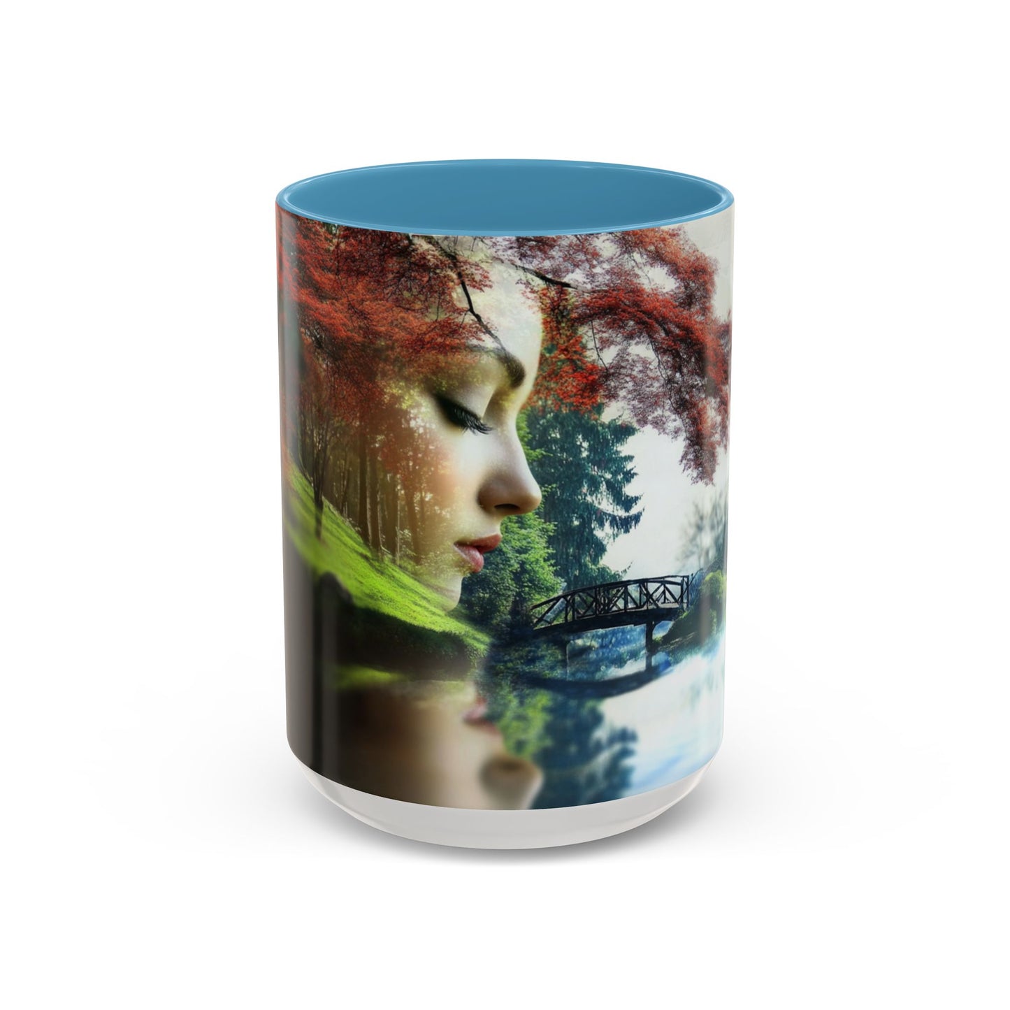 Serene Harmony Coffee Mug – A Dreamlike Blend of Nature and Beauty