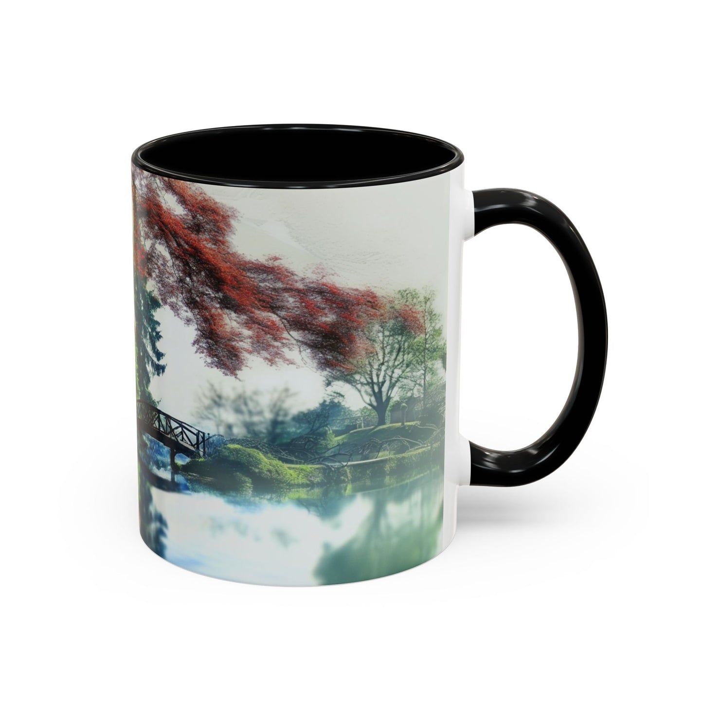 Serene Harmony Coffee Mug – A Dreamlike Blend of Nature and Beauty