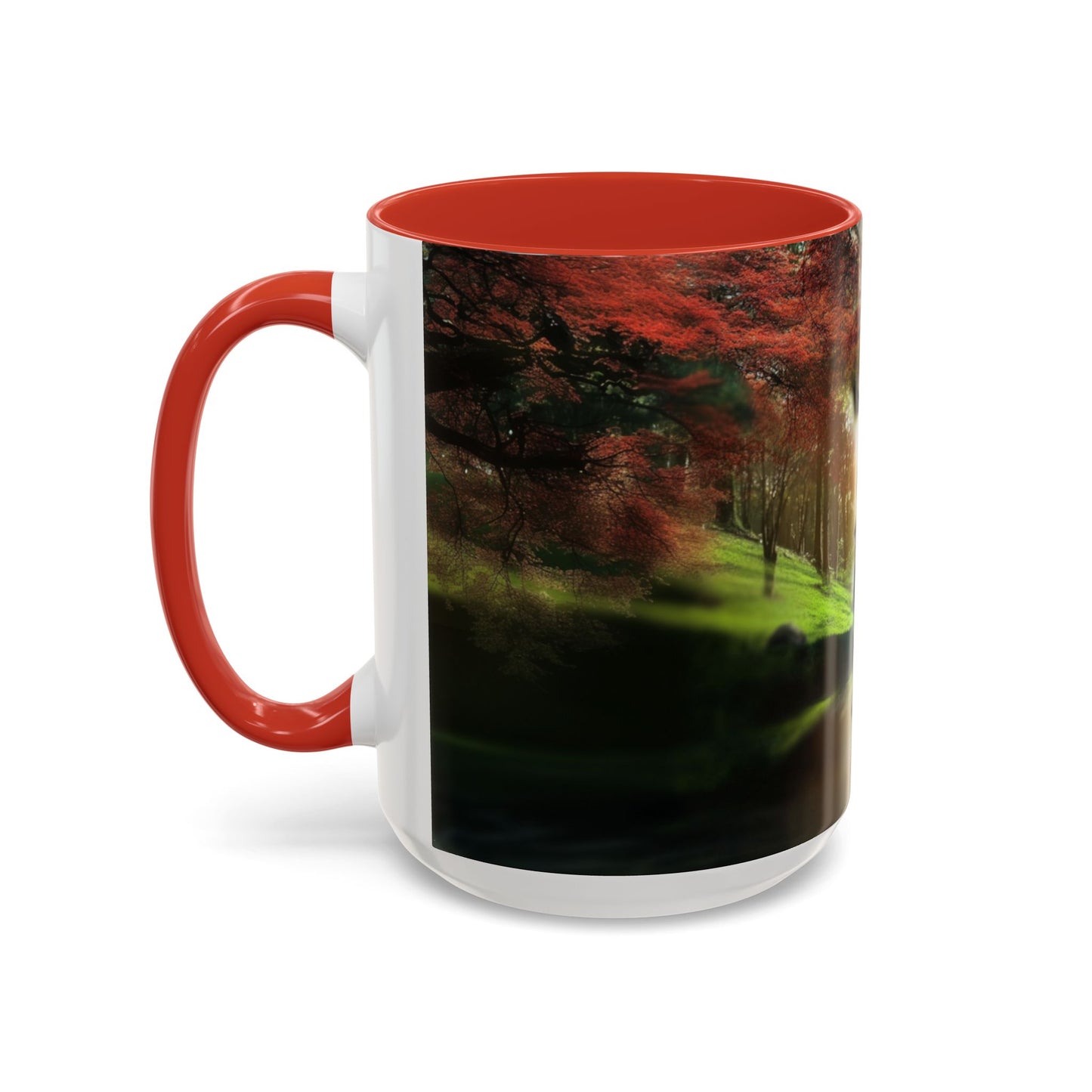 Serene Harmony Coffee Mug – A Dreamlike Blend of Nature and Beauty