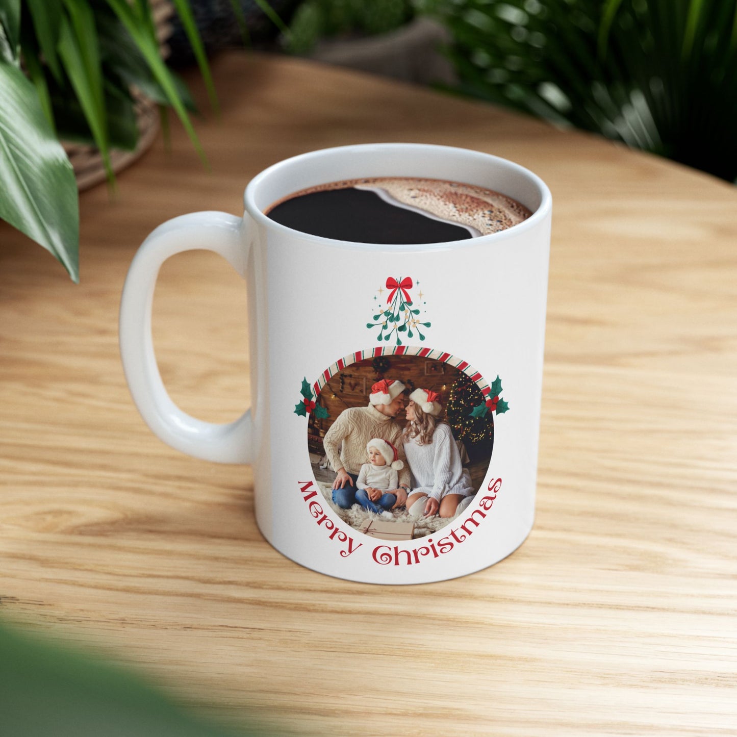 Holiday Memories Mug: Personalized with Your Favorite Photo