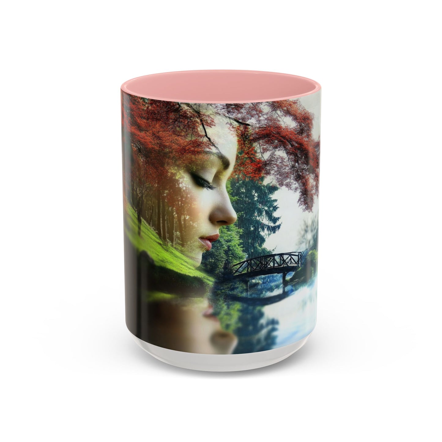 Serene Harmony Coffee Mug – A Dreamlike Blend of Nature and Beauty