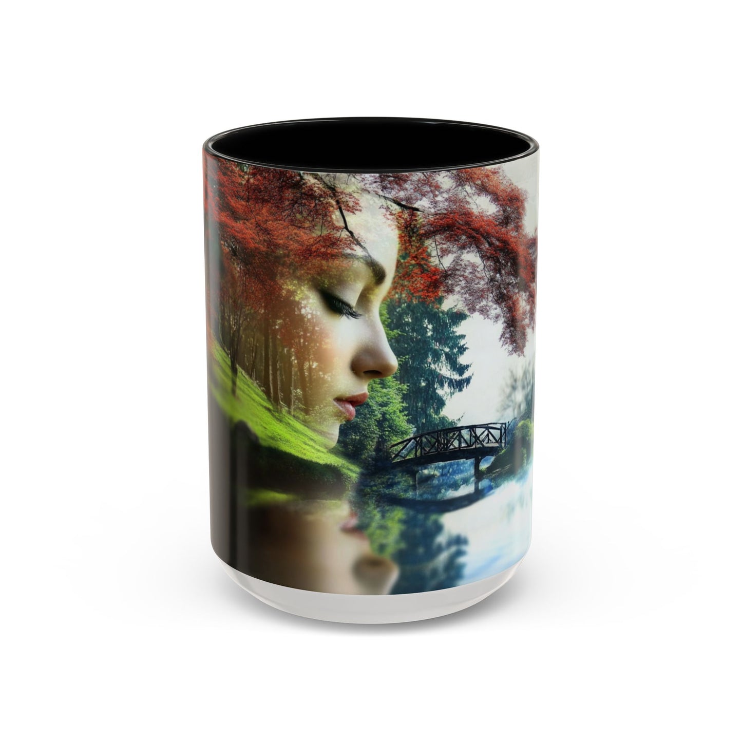 Serene Harmony Coffee Mug – A Dreamlike Blend of Nature and Beauty