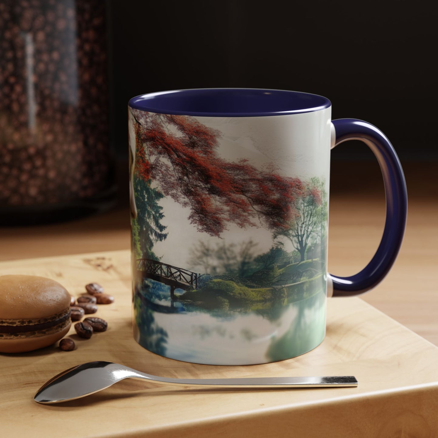 Serene Harmony Coffee Mug – A Dreamlike Blend of Nature and Beauty