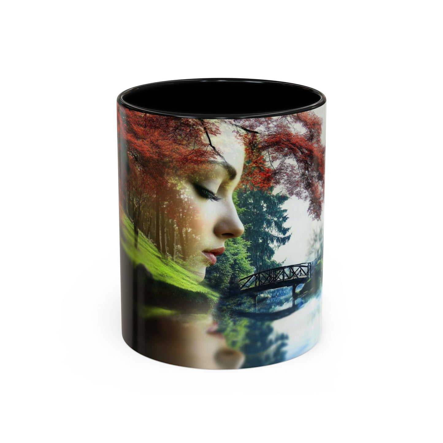 Serene Harmony Coffee Mug – A Dreamlike Blend of Nature and Beauty