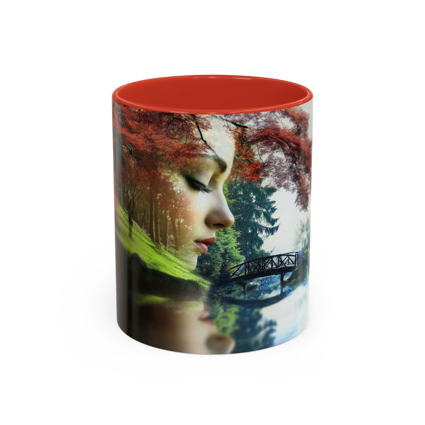 Serene Harmony Coffee Mug – A Dreamlike Blend of Nature and Beauty