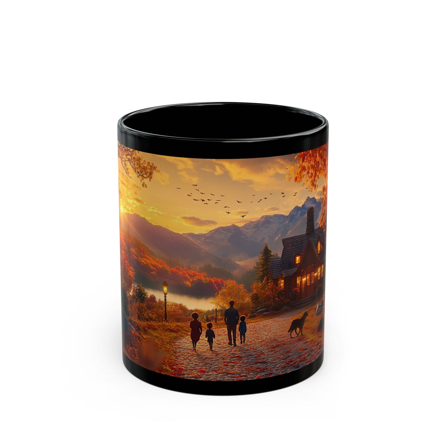 Autumn Pathway Mug – A Cozy Fall Escape