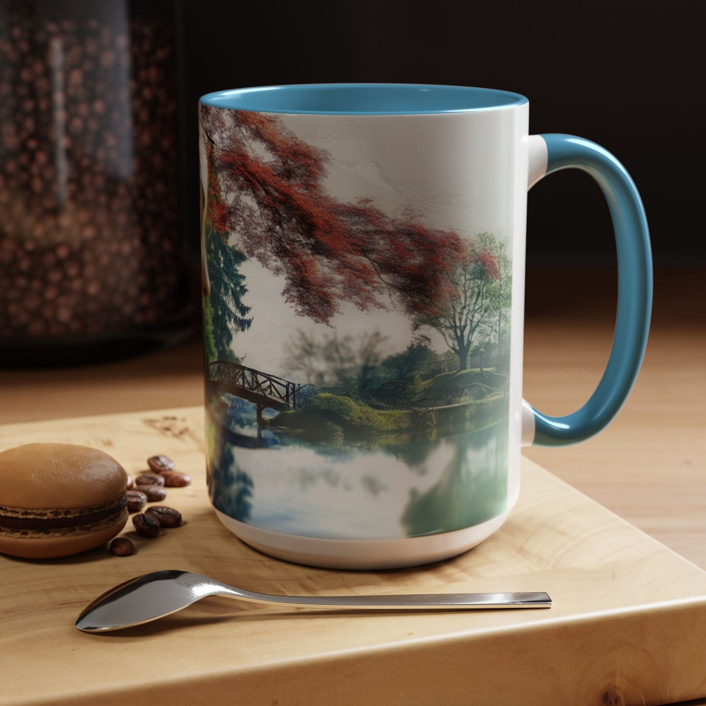 Serene Harmony Coffee Mug – A Dreamlike Blend of Nature and Beauty