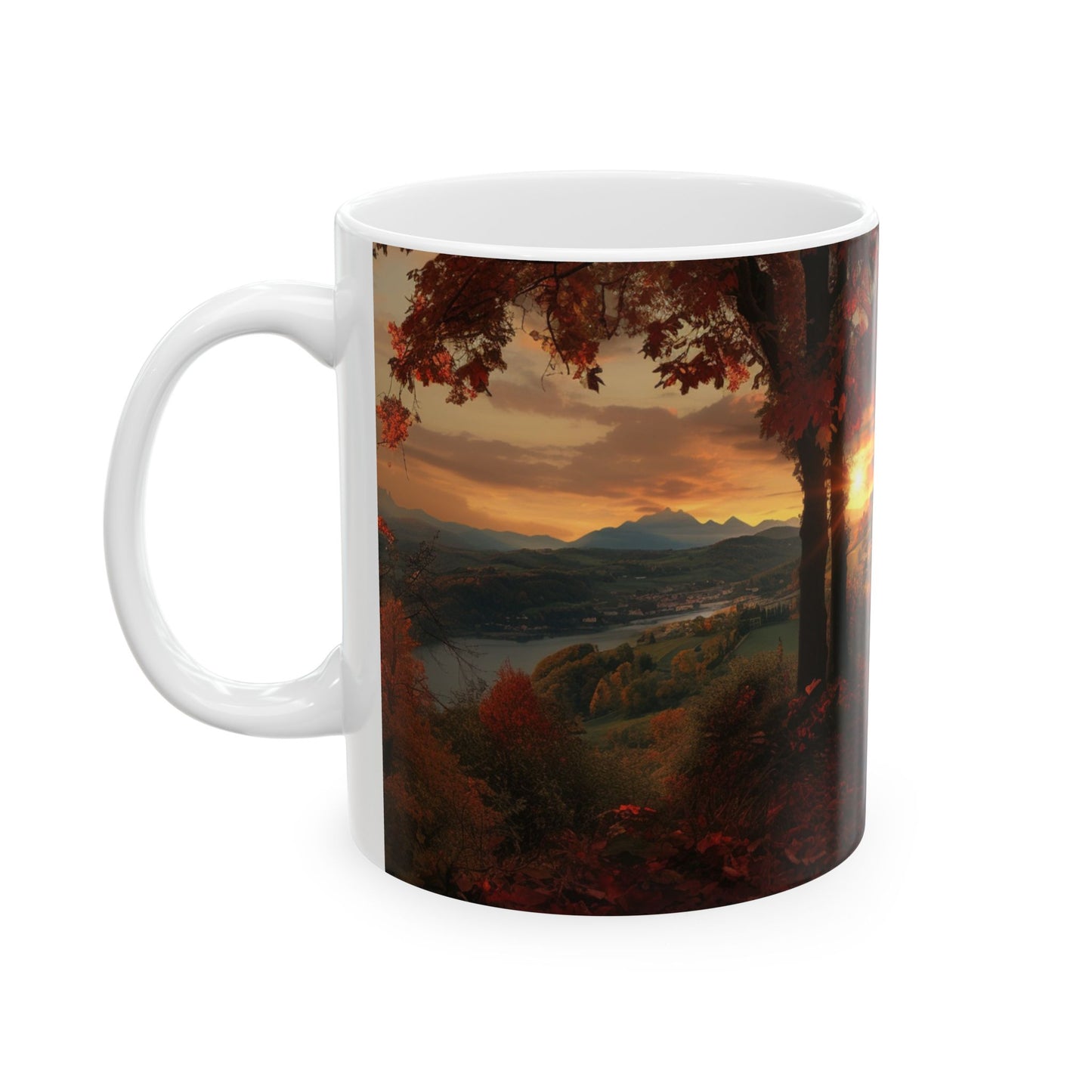 Piedmont Sunset Mug – A Taste of Tranquil Italian Beauty