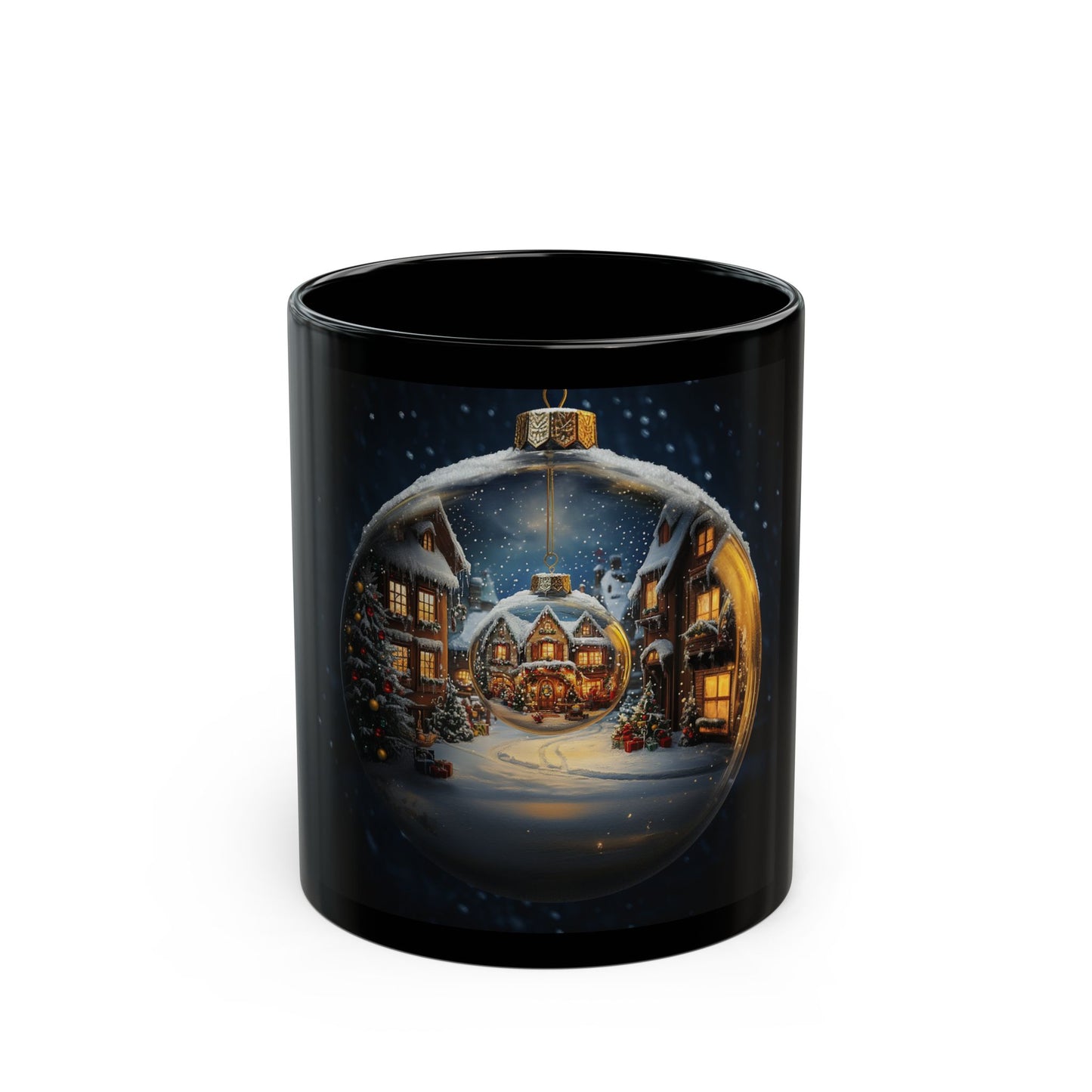 A World Within - Double-Ornament Christmas Mug