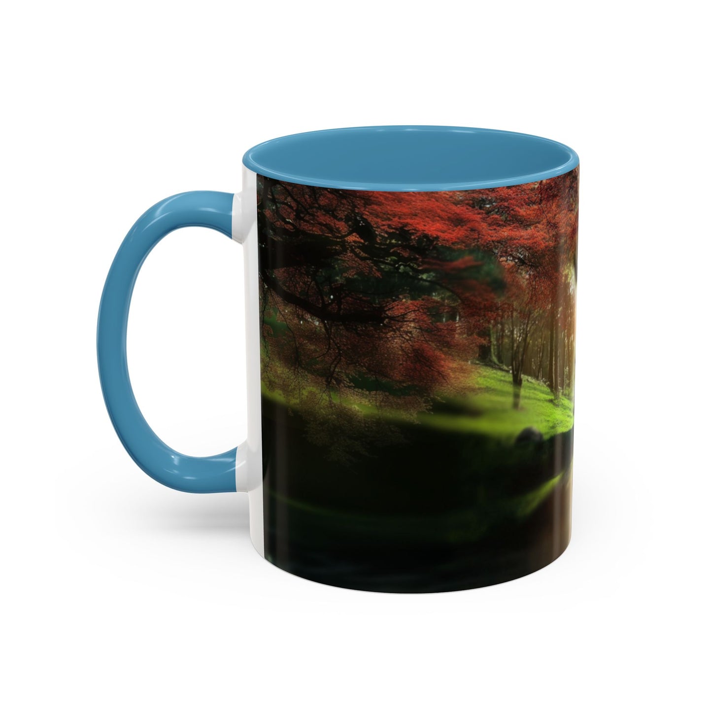 Serene Harmony Coffee Mug – A Dreamlike Blend of Nature and Beauty