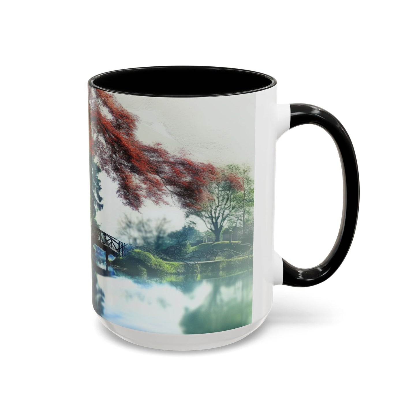 Serene Harmony Coffee Mug – A Dreamlike Blend of Nature and Beauty