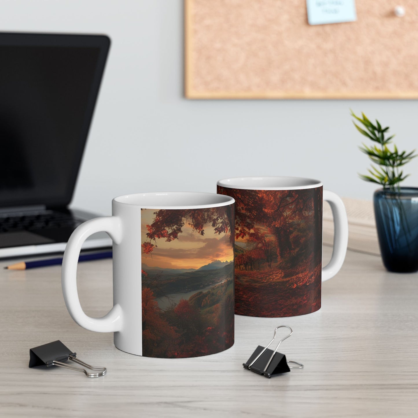 Piedmont Sunset Mug – A Taste of Tranquil Italian Beauty