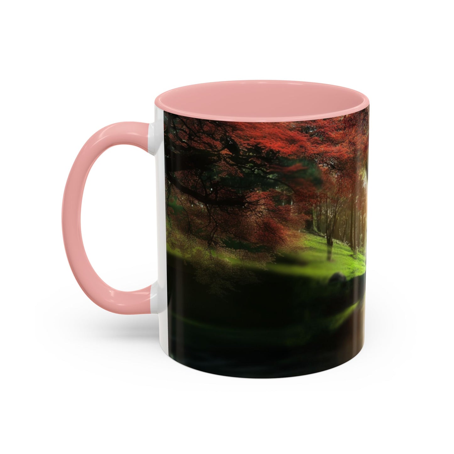 Serene Harmony Coffee Mug – A Dreamlike Blend of Nature and Beauty