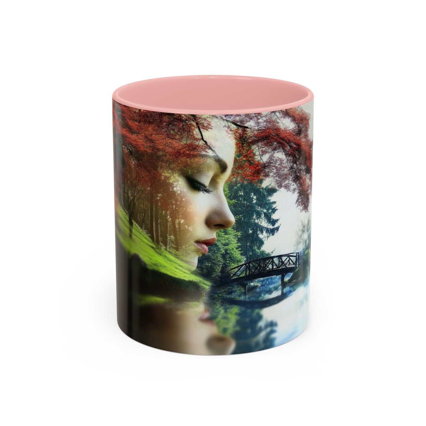 Serene Harmony Coffee Mug – A Dreamlike Blend of Nature and Beauty