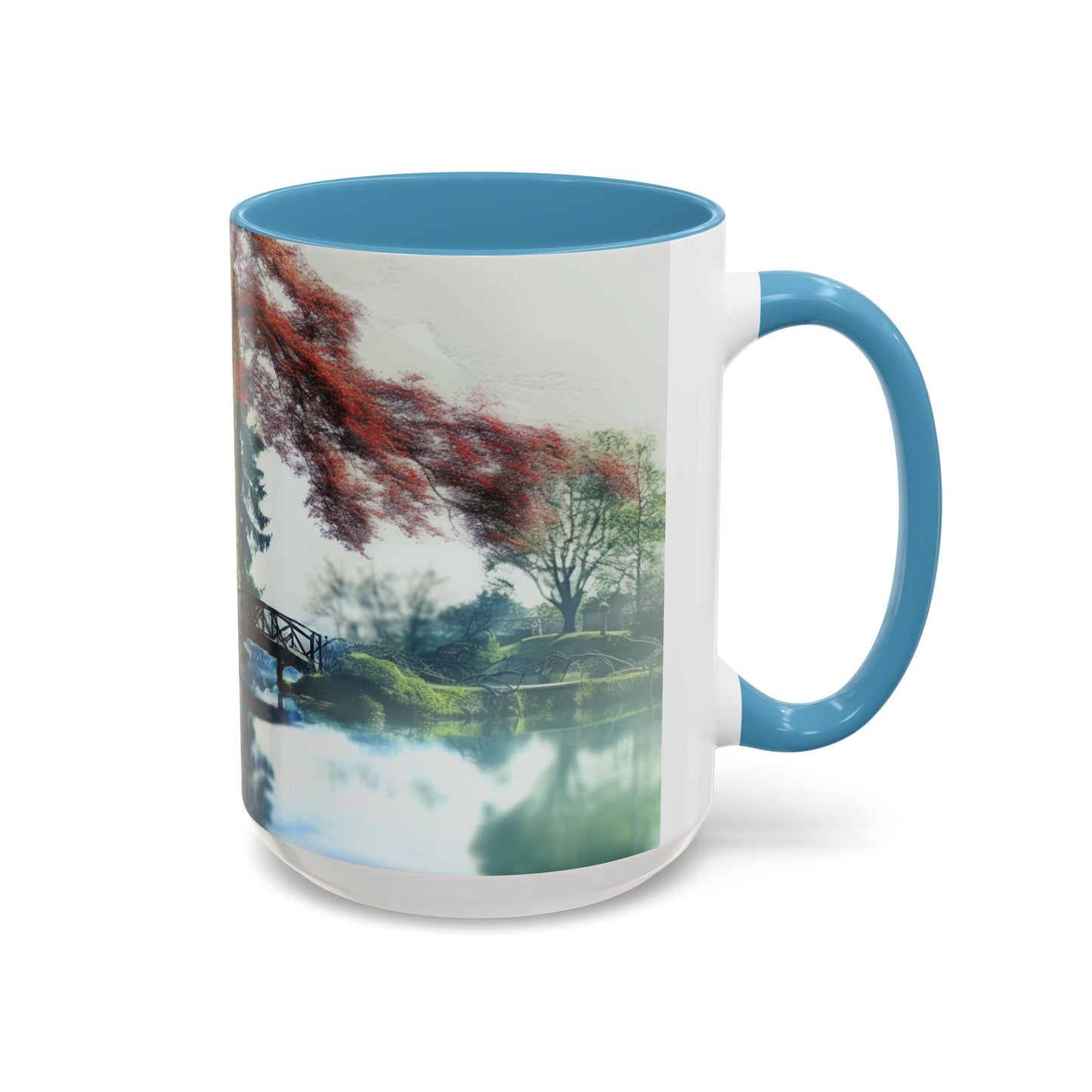 Serene Harmony Coffee Mug – A Dreamlike Blend of Nature and Beauty