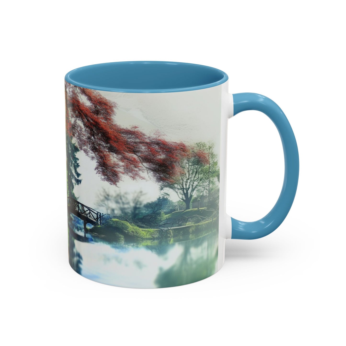 Serene Harmony Coffee Mug – A Dreamlike Blend of Nature and Beauty