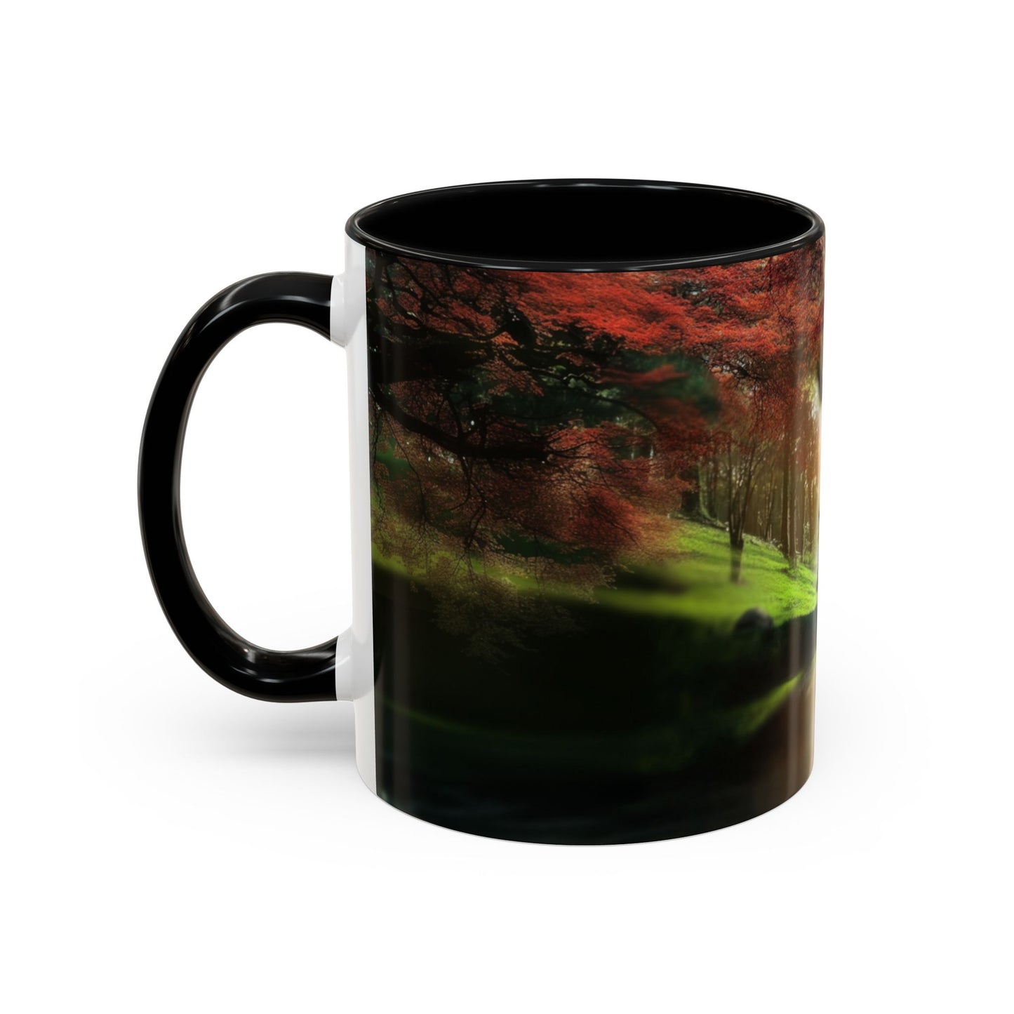 Serene Harmony Coffee Mug – A Dreamlike Blend of Nature and Beauty