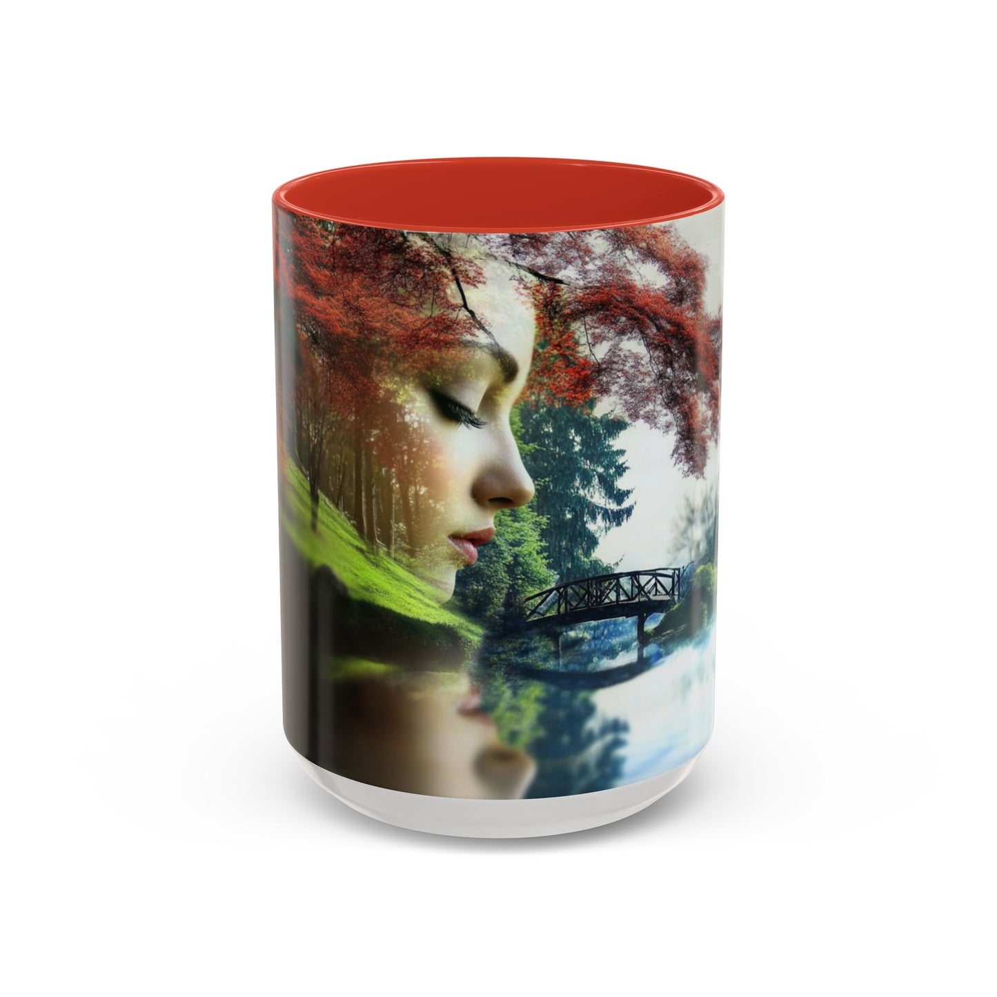 Serene Harmony Coffee Mug – A Dreamlike Blend of Nature and Beauty