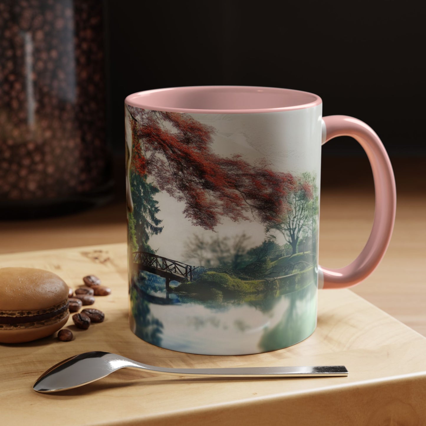 Serene Harmony Coffee Mug – A Dreamlike Blend of Nature and Beauty