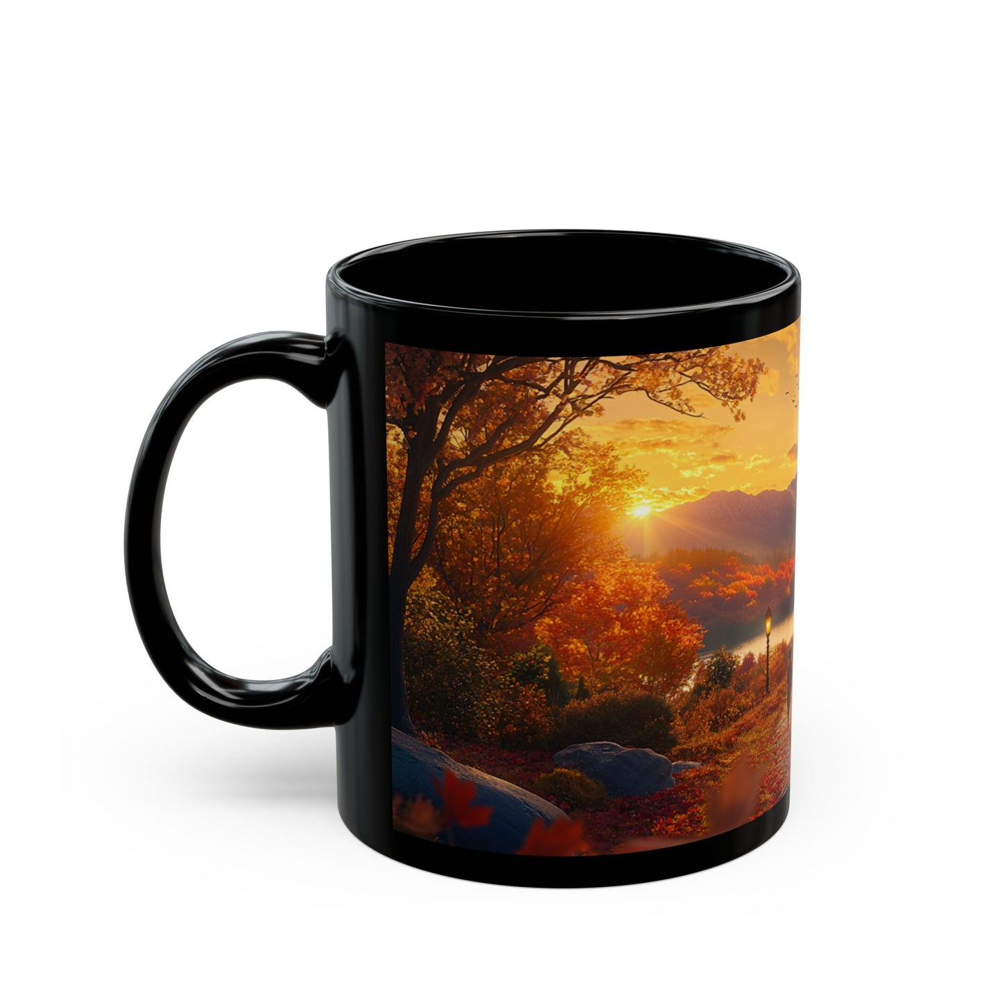 Autumn Pathway Mug – A Cozy Fall Escape