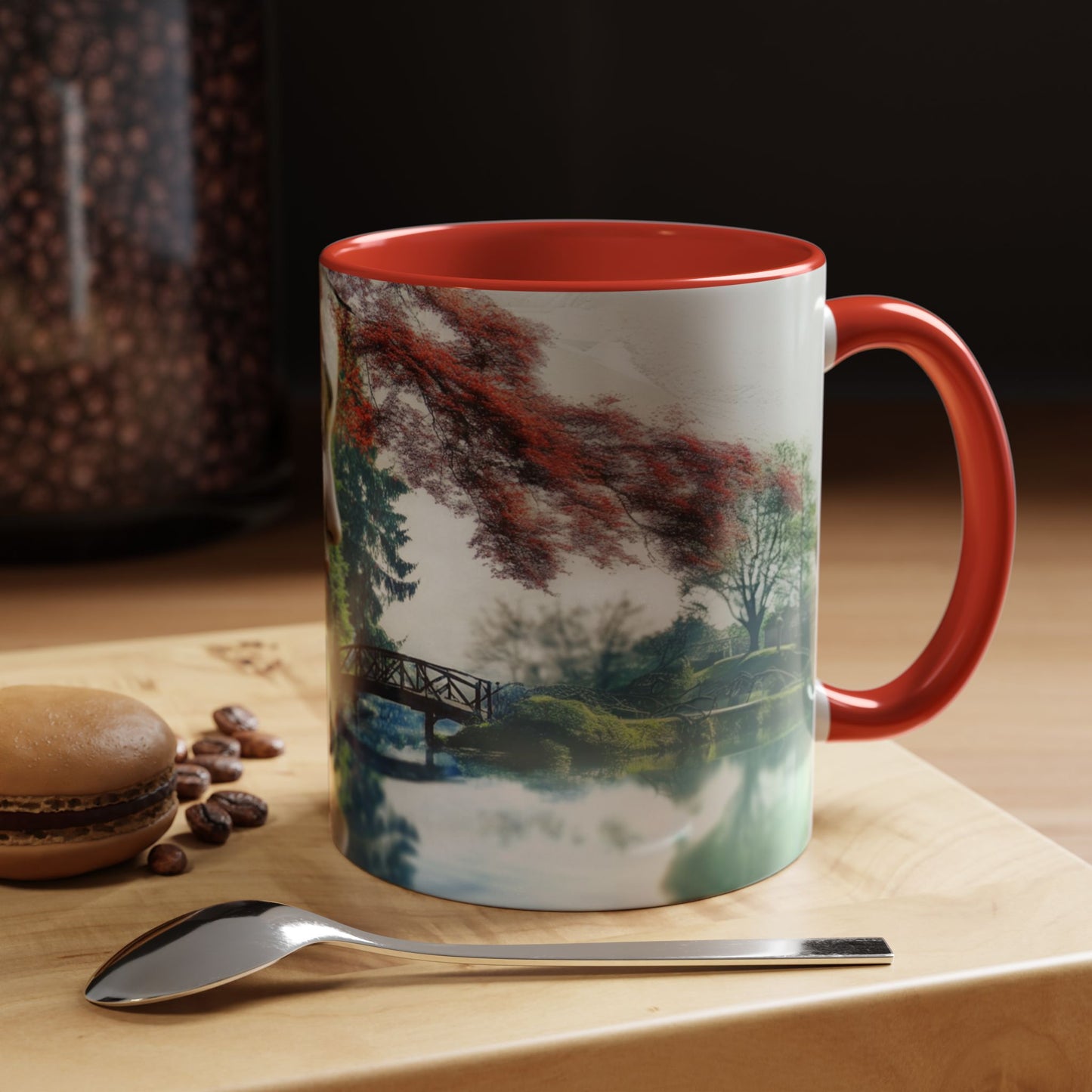 Serene Harmony Coffee Mug – A Dreamlike Blend of Nature and Beauty