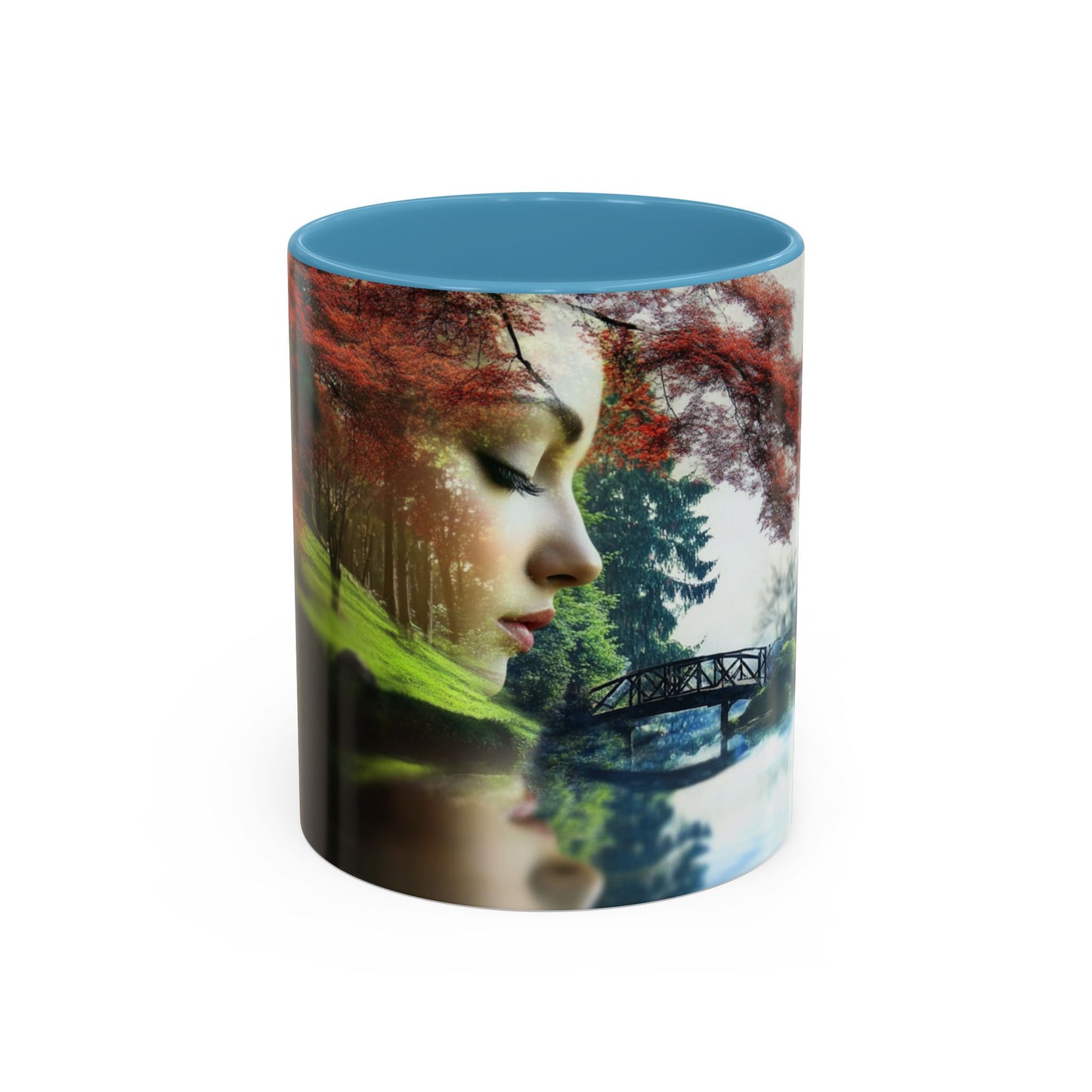 Serene Harmony Coffee Mug – A Dreamlike Blend of Nature and Beauty