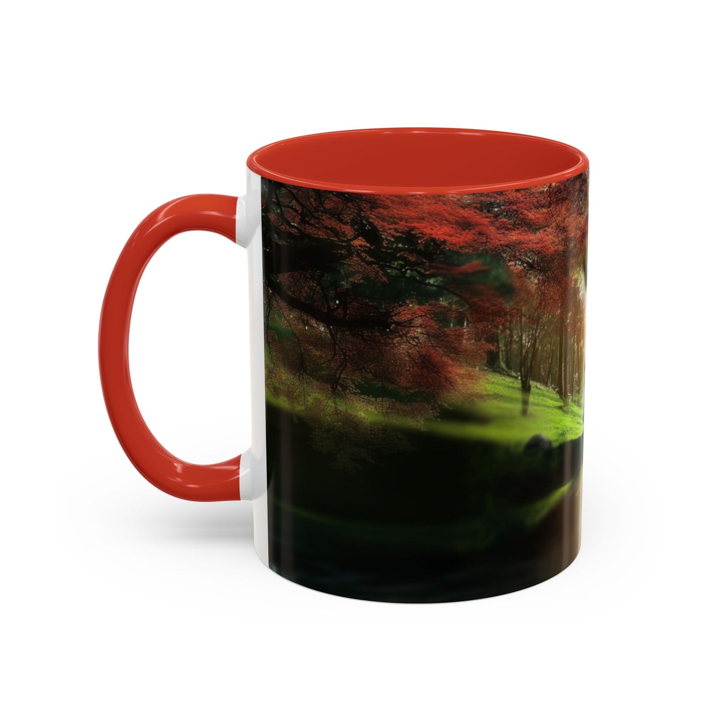 Serene Harmony Coffee Mug – A Dreamlike Blend of Nature and Beauty