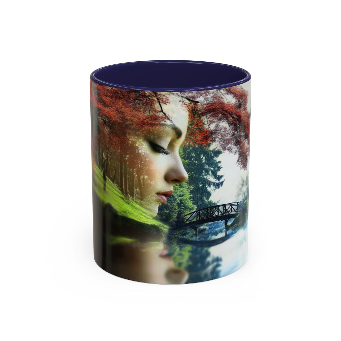 Serene Harmony Coffee Mug – A Dreamlike Blend of Nature and Beauty