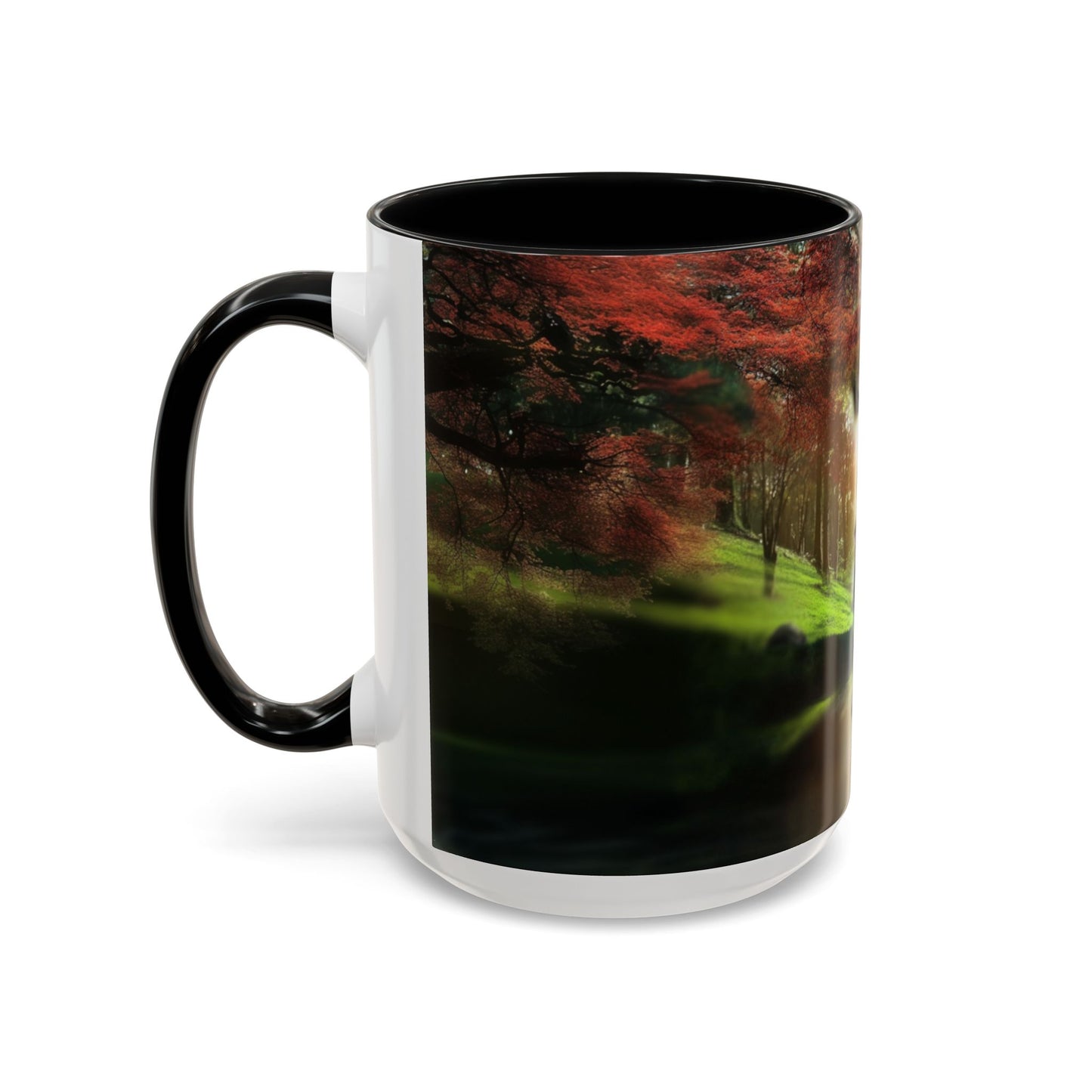 Serene Harmony Coffee Mug – A Dreamlike Blend of Nature and Beauty