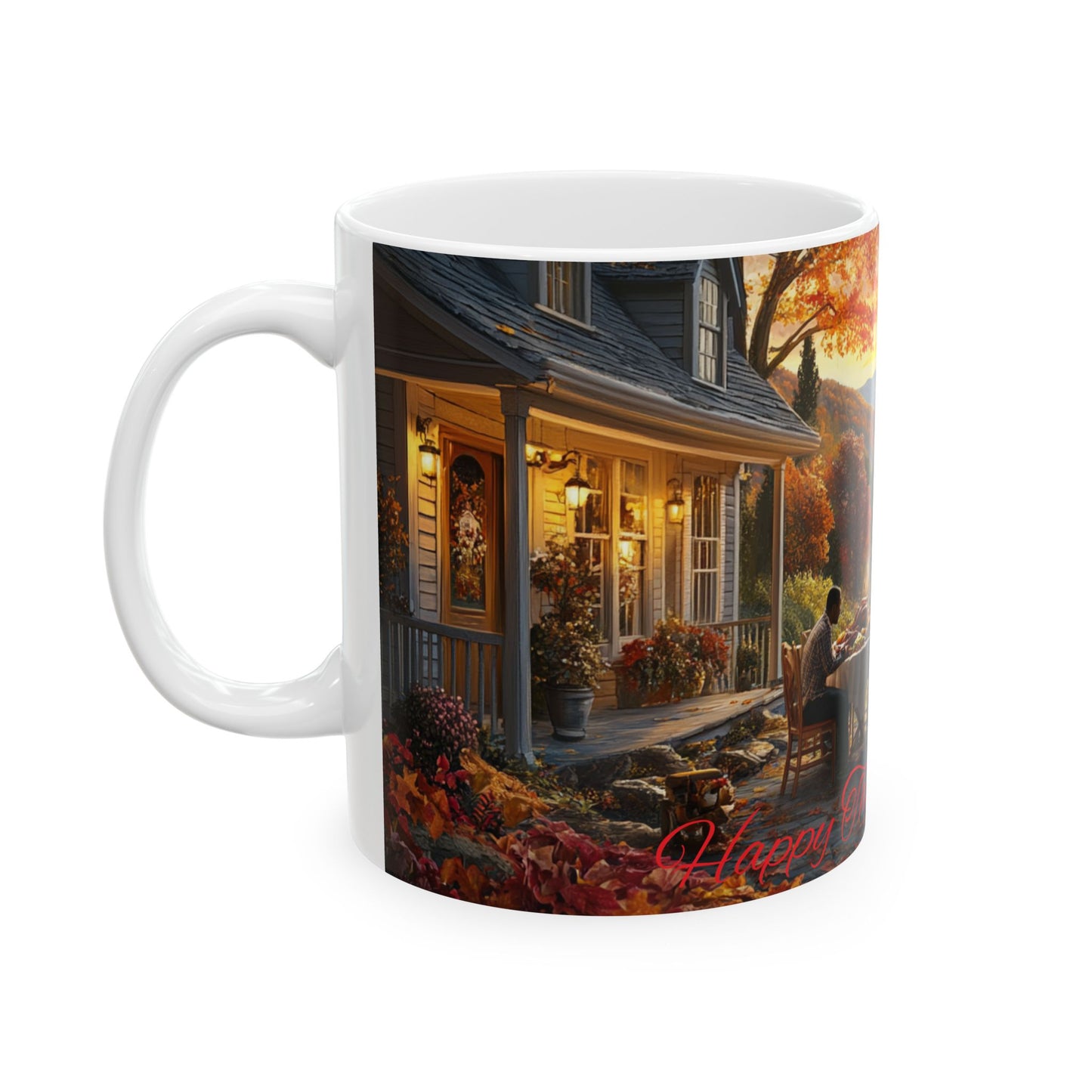 Thanksgiving Gathering Mug – Celebrate the Season of Gratitude