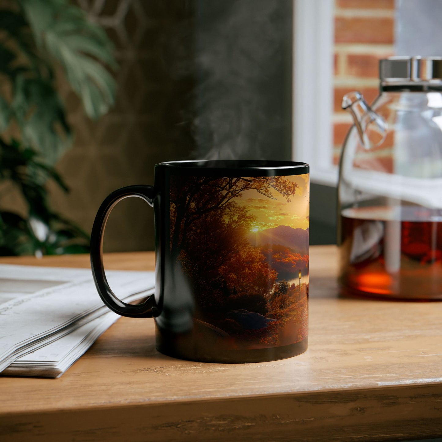 Autumn Pathway Mug – A Cozy Fall Escape