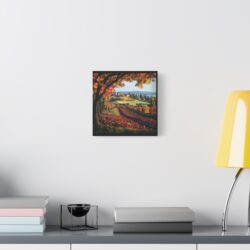 Italian Vineyard Glow Canvas – Evoke the Beauty of Piedmont and Tuscany - Image 5