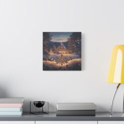 Winter Wonderland Matte Canvas Wall Art - Perfect for Seasonal Gift Giving - Image 7