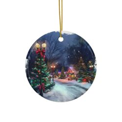 4 shapes - Christmas Ceramic Ornament - Image 4