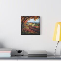 Italian Vineyard Glow Canvas – Evoke the Beauty of Piedmont and Tuscany - Image 7