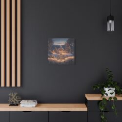 Winter Wonderland Matte Canvas Wall Art - Perfect for Seasonal Gift Giving - Image 14