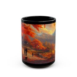 Autumn Family Walk Coffee Mug – A Cozy Journey in Nature - Image 6