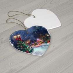 4 shapes - Christmas Ceramic Ornament - Image 8