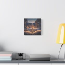 Winter Wonderland Matte Canvas Wall Art - Perfect for Seasonal Gift Giving - Image 5