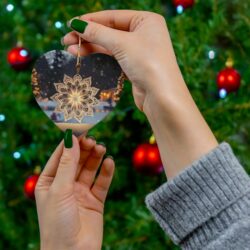 Snowflake Glow Ornament - Available in 4 Shapes! - Image 9