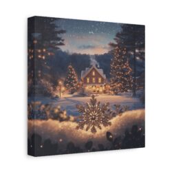 Winter Wonderland Matte Canvas Wall Art - Perfect for Seasonal Gift Giving - Image 4