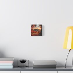 Enchanting Piedmont Sunset Canvas – A Touch of Italian Elegance - Image 3