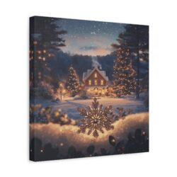 Winter Wonderland Matte Canvas Wall Art - Perfect for Seasonal Gift Giving - Image 8
