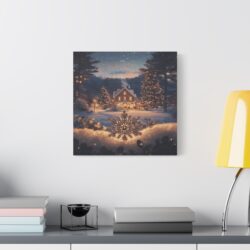 Winter Wonderland Matte Canvas Wall Art - Perfect for Seasonal Gift Giving - Image 11