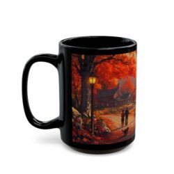 Autumn Family Walk Coffee Mug – A Cozy Journey in Nature - Image 8