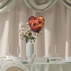 Hanging Hearts Balloon – A Touch of Love in the Air - Image 4